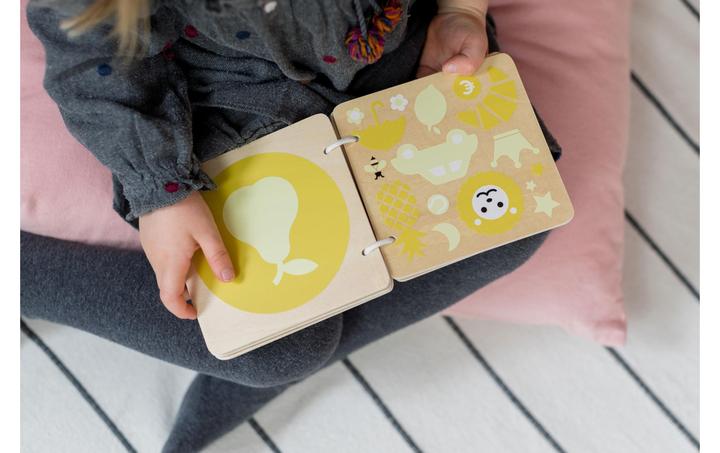 Image du produit Kindsgut Jouets d'activités Livre en bois Couleurs