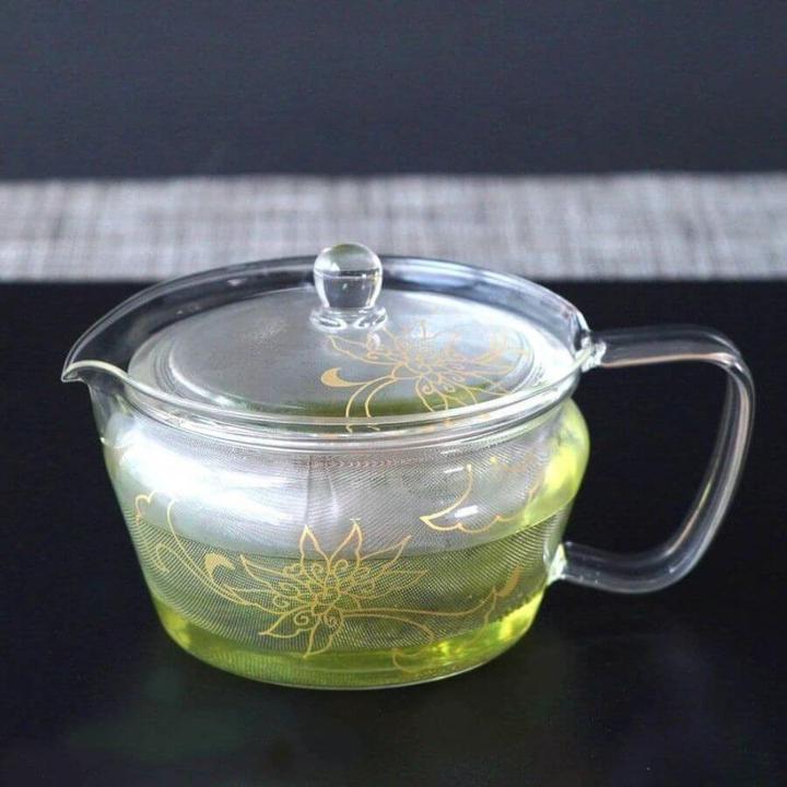 Image du produit Hario Tachikichi Cha-Cha Kyusu Zen Kyo-Karakusa - Théière (0.45 l)