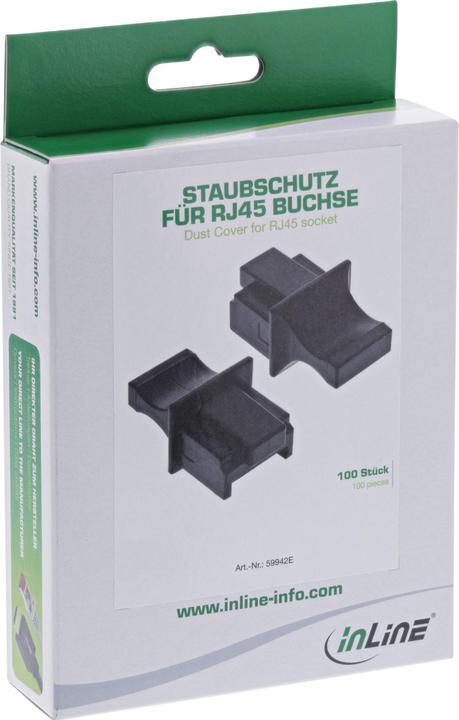 Produktbild InLine Staubschutz für RJ45 Buchse (Blindmodul)