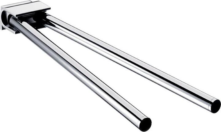 Actual product image Emco Towel rail SYSTEM 2 2-arm, swivelling, 446mm chrome