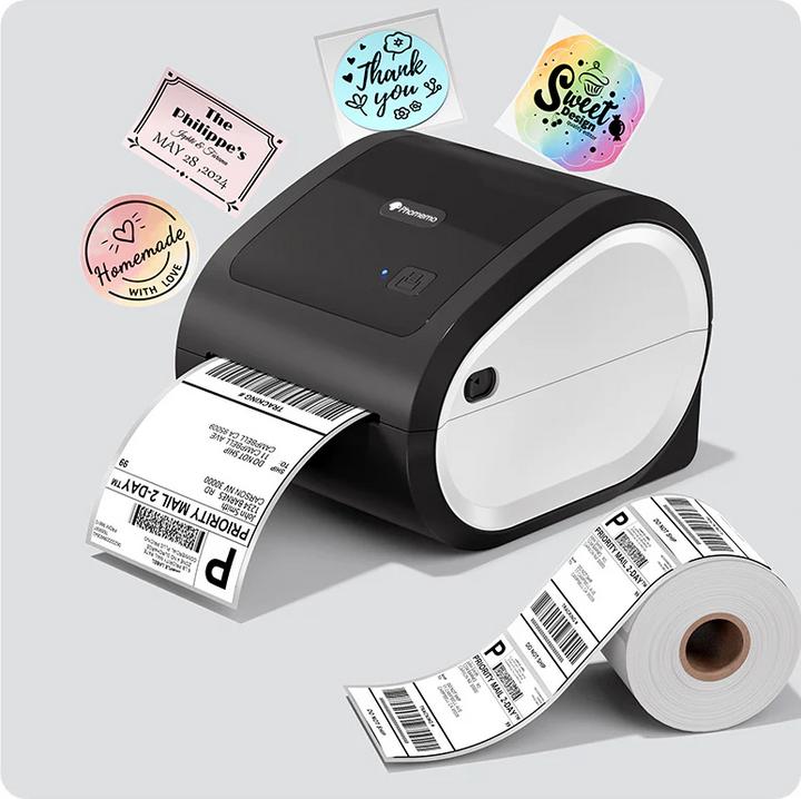 Image du produit Phomemo D520-BT mit Bluetooth BLA/WHI (203 dpi)