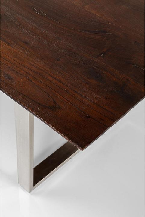 Produktbild Kare Design Tisch Symphony Walnut Chrom 180x90cm