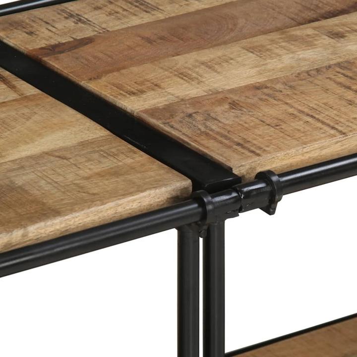 Produktbild VidaXL TV Schrank Lowboard Fernsehschrank Fernsehtisch TV Möbel Raues Mangoholz (160 x 42 x 40 cm)
