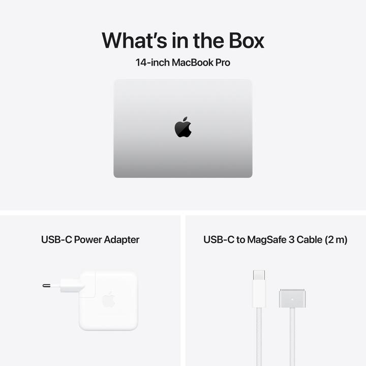 Produktbild Apple MacBook Pro 14 – 2024 (14.20", M4, 24 GB, 1000 GB, DE)