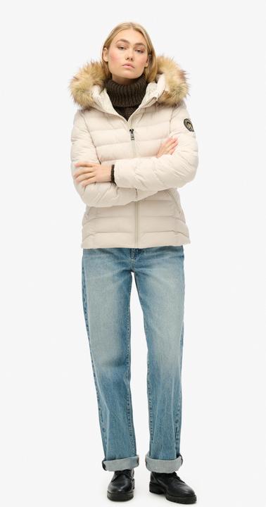 Immagine prodotto Superdry piumino imbottito da fuji faux fur (L)