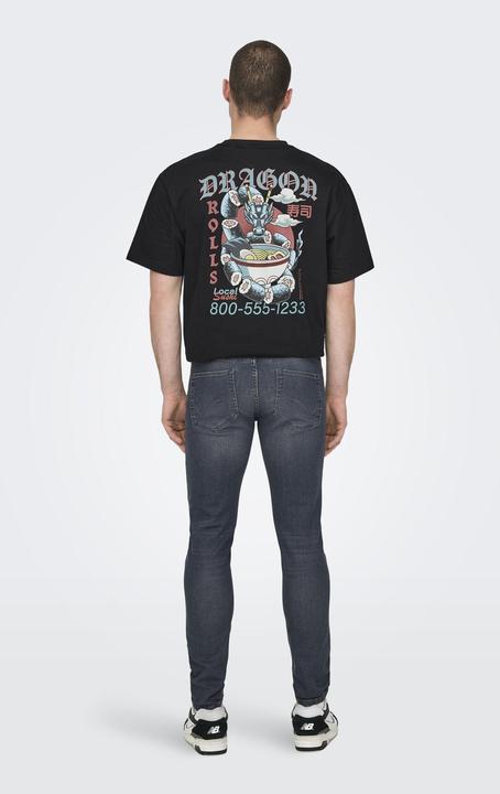 Actual product image Only & Sons Slim Fit Low Waist Jeans Slim Fit Jeans (W31/L30)