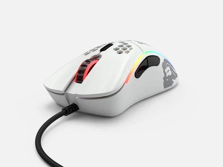 Actual product image Glorious PC Gaming Race Gaming mouse model D Minus (matt white) (Cable)