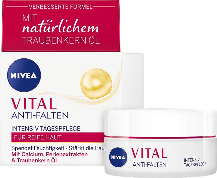Actual product image NIVEA Vital Anti-wrinkle Intensive Day Care (50 ml, Day cream)
