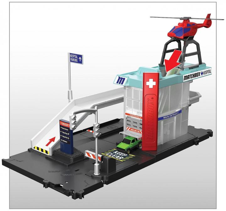 Produktbild Matchbox Notrettung Spielset