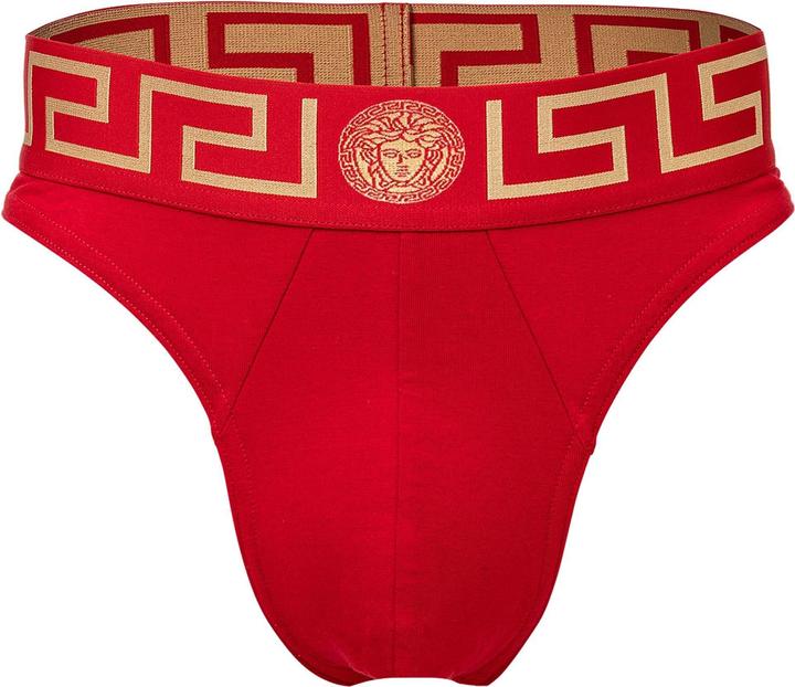 Immagine prodotto Versace Underpants Thong Jersey Topeka Bi-Stretch Cotton Organic New Logo (XL, Confezione singola)