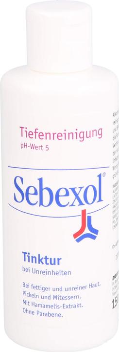 Immagine prodotto Sebexol Tintura per la pulizia profonda delle impurità, soluzione da 150 ml (Lozione corpo, 150 ml)