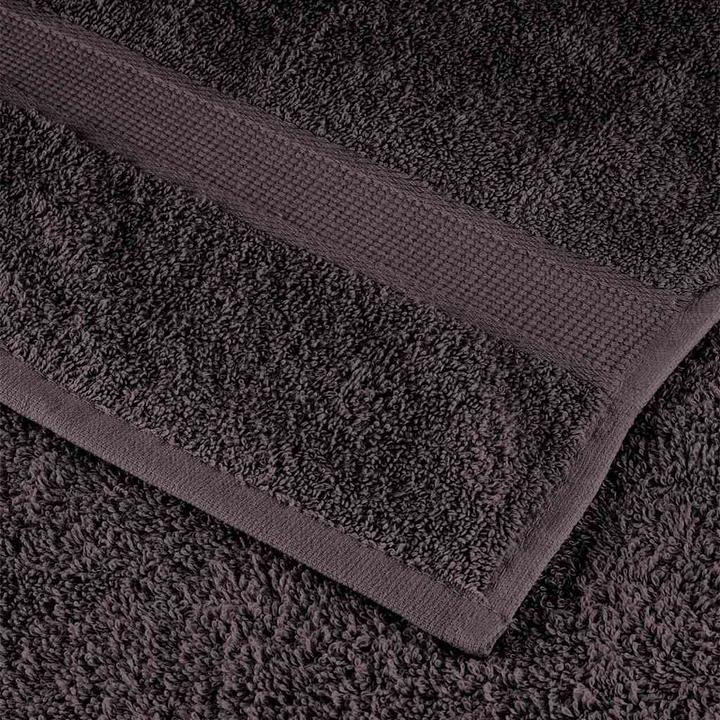 Image du produit VidaXL Serviettes pour invités 2 pcs. Anthracite 30x50 cm 360 g/m² 100% coton (30 x 50 cm)