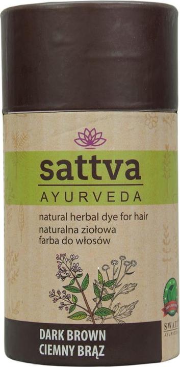 Immagine prodotto Sattva Ayurveda Henné Marrone Scuro Eco 150 g - Sattva (Marrone scuro Eco)