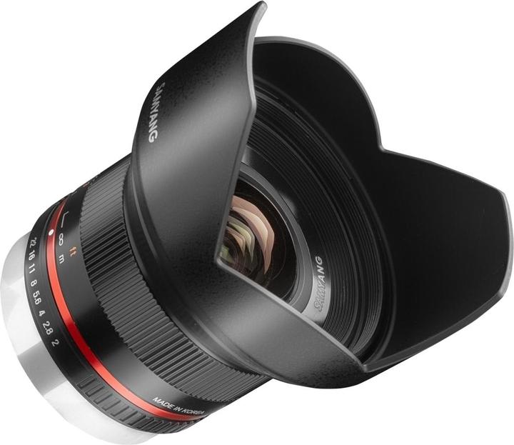 Immagine prodotto Samyang 12mm f/2 NCS CS Fujifilm XF (Fujifilm Fujinon XF, APS-C / DX)
