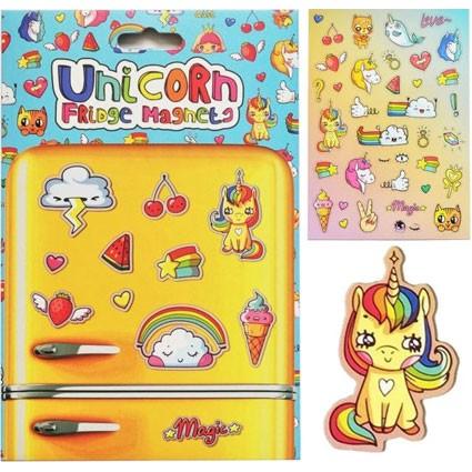 Actual product image The Monster Factory Unicorn refrigerator magnets (72 x)