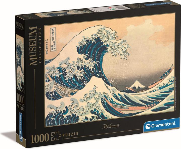 Produktbild Clementoni Hokusai Die grosse Welle (1000 Teile)