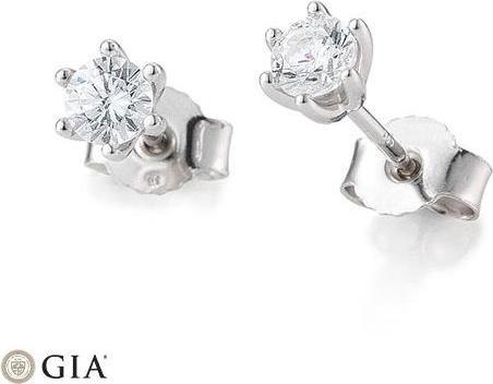 Image du produit Breuning Boucles d'oreilles 6 griffes (Or 750/18 K)