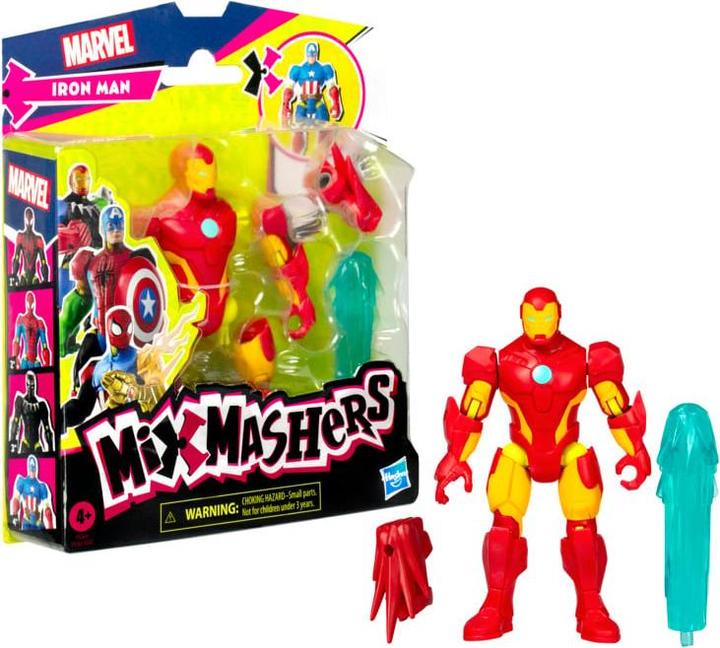Actual product image Hasbro MixMashers Marvel Iron Man Avengers Mix-And-Match Action-Figur & Accessoires
