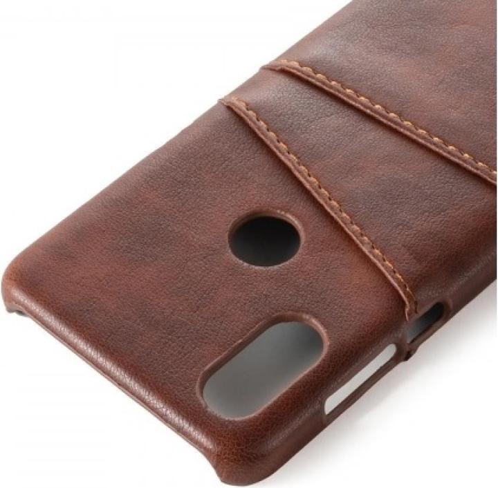 Actual product image Screenguard Samsung Galaxy S6 Edge CardCaddy Leather Backcase with Card Pockets (Samsung Galaxy S6 Edge)