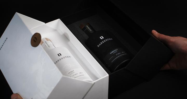 Produktbild Bareksten Botanical Gin Lyset & Mørket, Geschenkbox (2 x 50 cl)