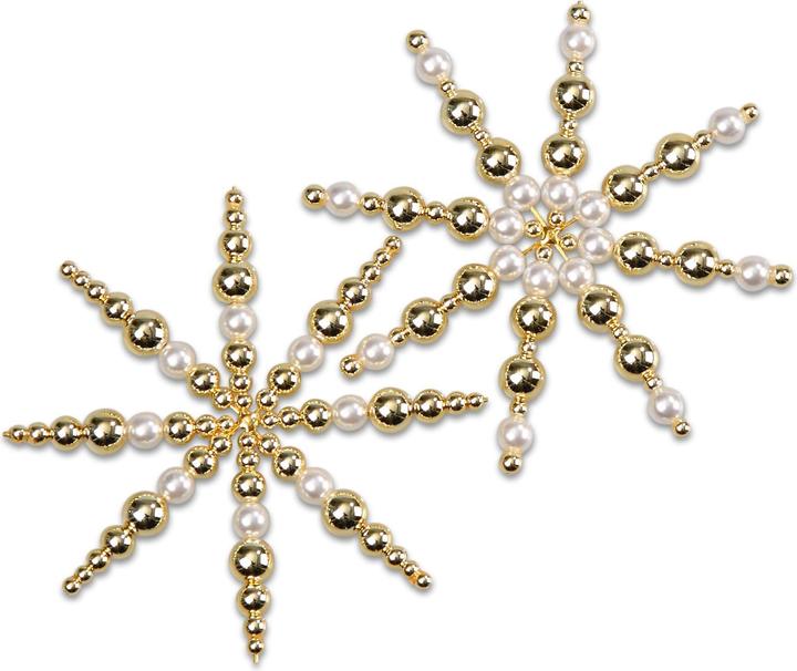 Immagine prodotto Betzold Set di stelle di filo bianco-oro