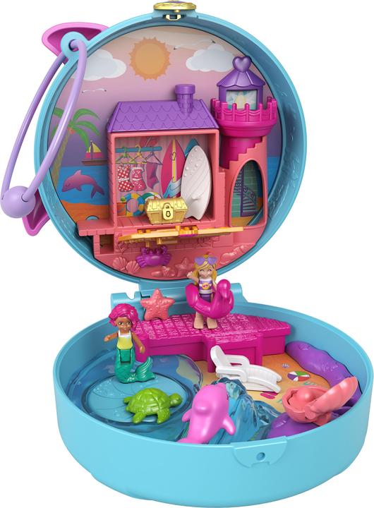 Immagine prodotto Polly Pocket Mondo tascabile - Spiaggia dei delfini