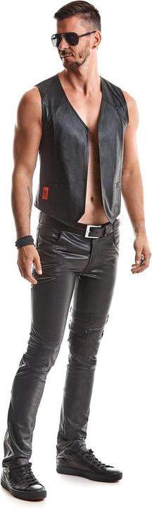 Actual product image Regnes Fetish Planet Men's waistcoat in black (5XL)