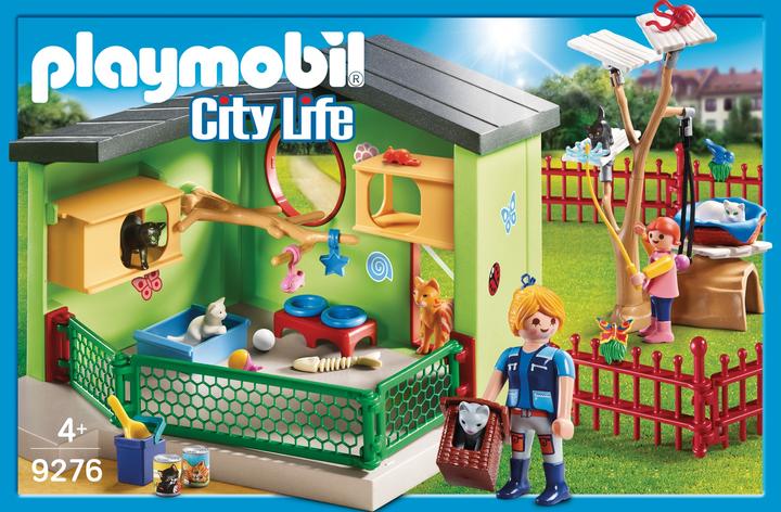 Produktbild Playmobil Katzenpension (9276, Playmobil City Life)