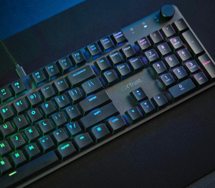 Actual product image Trust Gxt866 Torix Mechanical (DE, Cable)