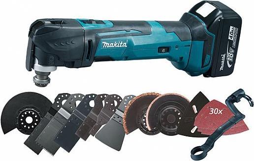 Image du produit Makita DTM51RMJX3 18V Li-Ion Accu multitool set (2x4.0AH accu) + 42 accessoires - Snelwissel