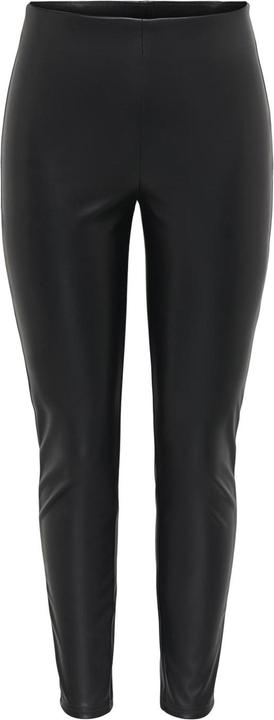 JdY Enger Schnitt Hohe Taille Anliegende Bündchen Leggings Hose in Lederoptik (XXL)