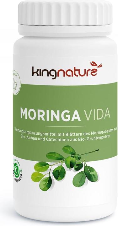 Immagine prodotto Kingnature Moringa Vida (organico) Capsula (72 Pezzo/i, Pillole, 80 g)