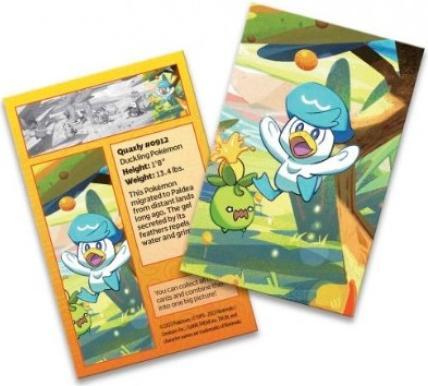 Actual product image Pokémon Mini Fin Paldea Friends (German, Booster Pack)