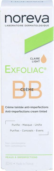 Produktbild Noreva Exfoliac getönte BB-Creme hell, 30 ml Creme