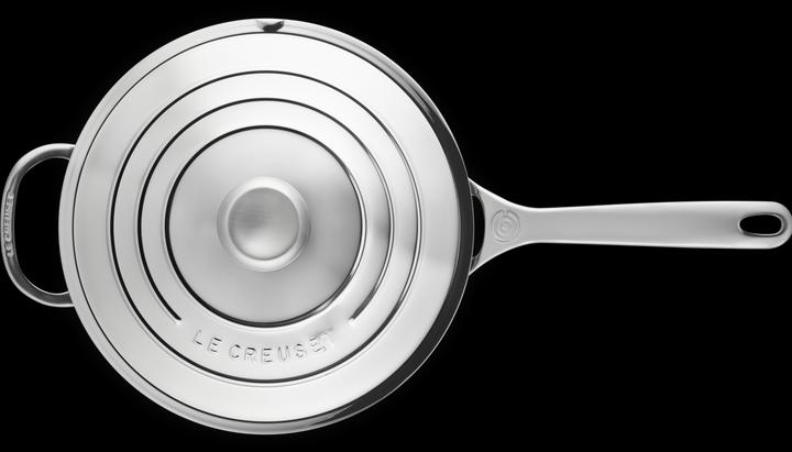 Immagine prodotto Le Creuset 3 strati Plus (24 cm, Padella per friggere, Acciaio inossidabile)