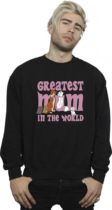Actual product image Disney Mens The Aristocats Greatest Mum Cotton Sweatshirt (XL)