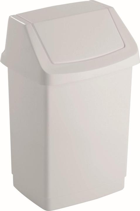 Produktbild Curver Abfalleimer Click-It 50l weiss mit Schwingdeckel (50 l)