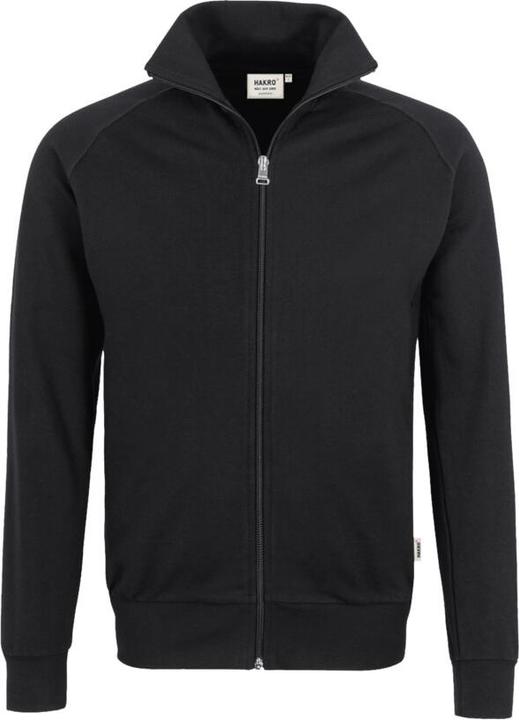Actual product image Hakro Sweatjacket College black size 3XL (3XL)