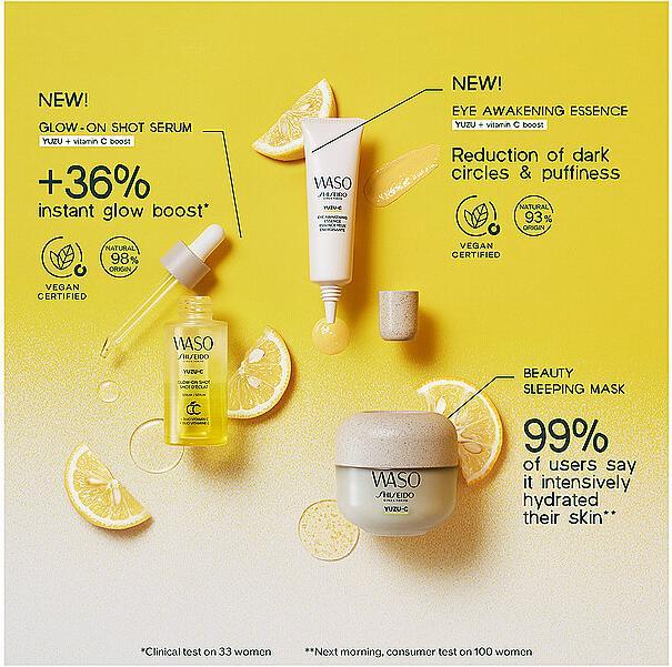 Actual product image Shiseido Yuzu C Glow On Shot (28 ml)