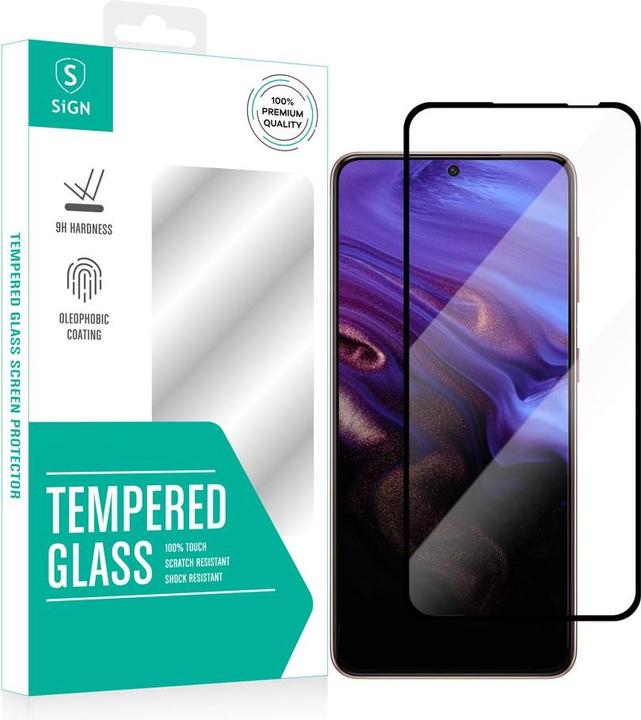 SIGN 2.5D Tempered Glass Screen Protector for Samsung Galaxy S23 FE (Samsung Galaxy S21)