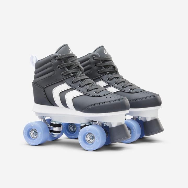 Oxelo Rollschuhe Kinder - Quad 100 blau