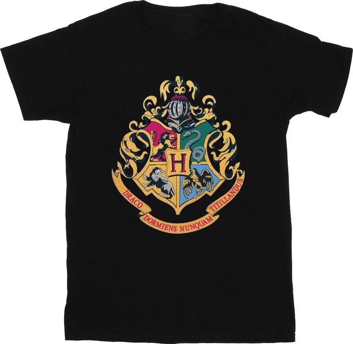 Produktbild Hogwarts Crest Gold Ink TShirt Jungen (152, 158)