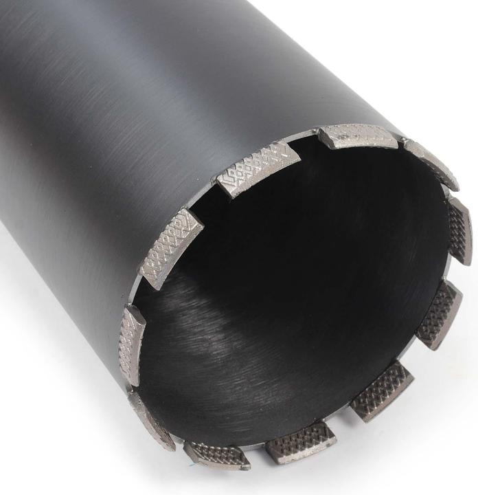 Image du produit Wiltec Couronne diamantée Mesh Ø102mm Couronne de forage 450mm 1¼ UNC Foret diamant pour béton (102 millimètres)