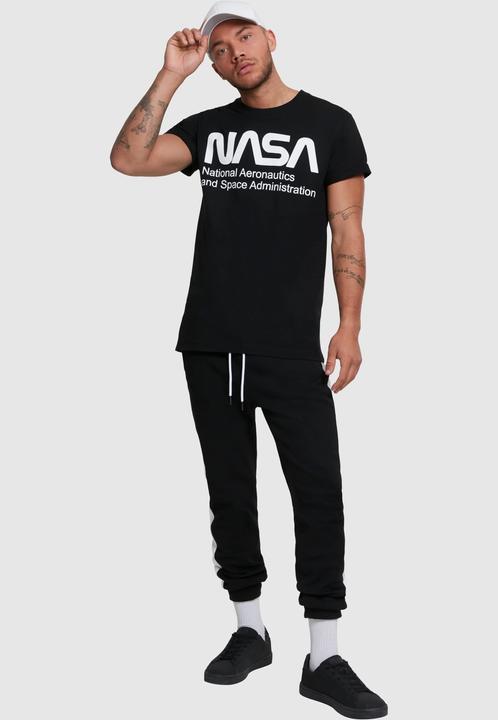 Immagine prodotto Mister Tee Maglietta Wormlogo della NASA (L)