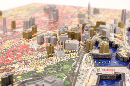 Actual product image 4D City Barcelona, Spain (1200 pieces)