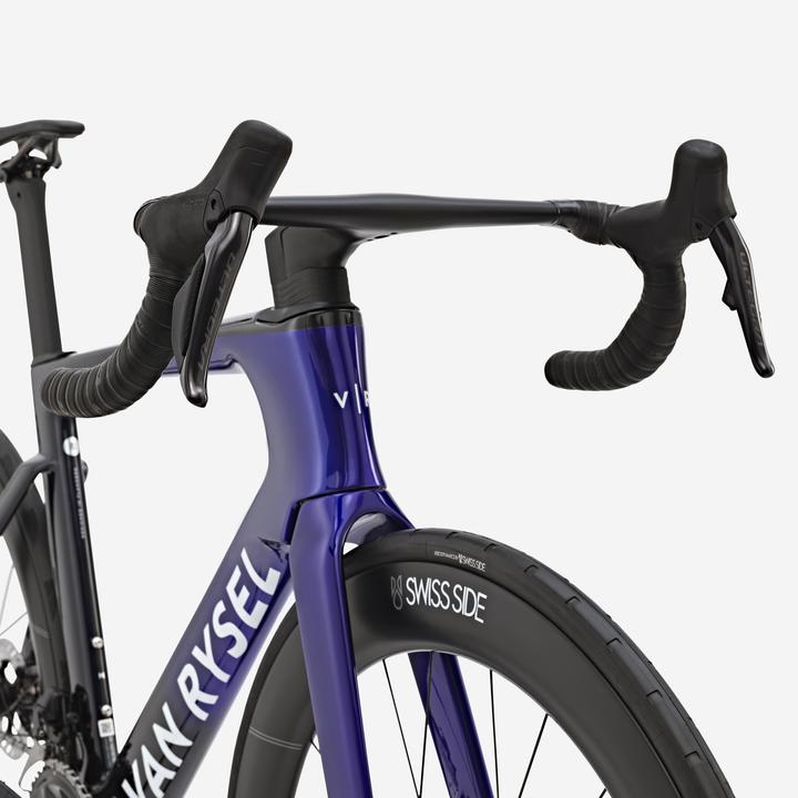 Actual product image Van rysel Rennrad Race RCR-F Pro CF Shimano Ultegra Di2 Violett