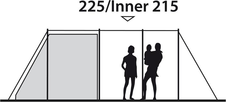 Produktbild Outwell Montana 6P (Tunnelzelt, 41.80 kg, 6 Personen)