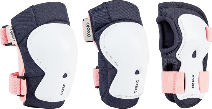 Oxelo Set 3p Play (XXS, Knee pad, Unique specimen)