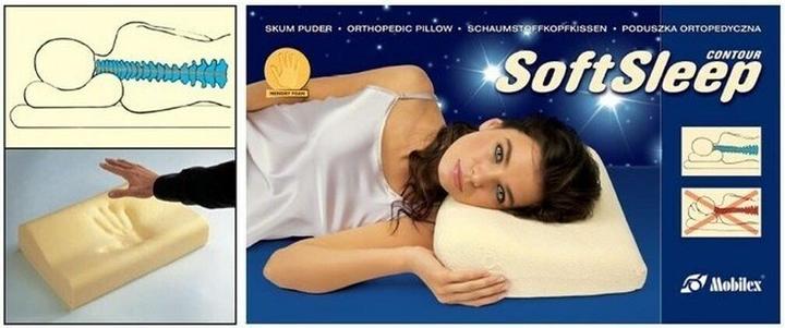 Produktbild Mobilex Poduszka ortopedyczna SoftSleep L (Kopf- & Nackenkissen)