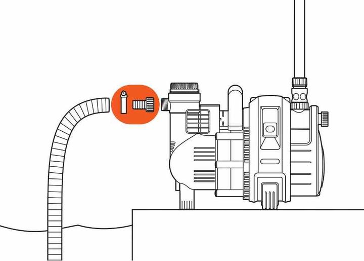 Actual product image Gardena Suction hose connector